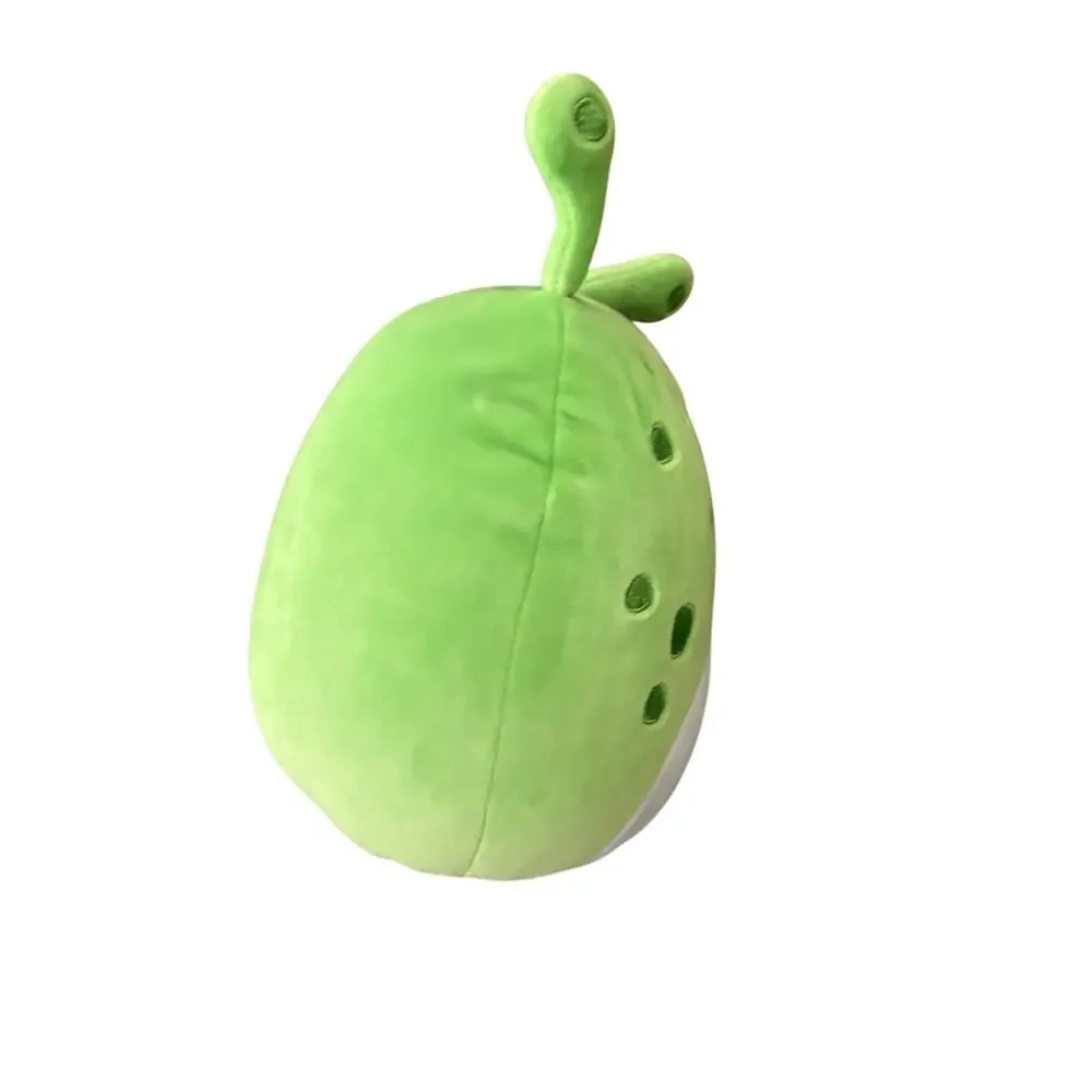 SQUISHMALLOWS 8” Green FINN Slug Space Alien Jazwares